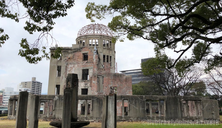 最終日はどのように観光地を巡るのがいいのか？平和記念公園、原爆ドーム周辺ホテル宿泊で飛行機利用二泊三日の広島旅行！