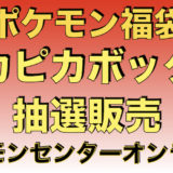 2021年ポケモン福袋『ピカピカボックス！』ポケモンセンターオンライン